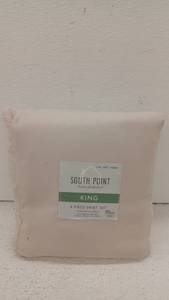 lot 11338 image: South Point Home Fashions King 6-Piece Sheet Set