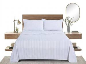 lot 11378 image: South Point Home Fashions TwinTwin XL 4-Piece Sheet Set