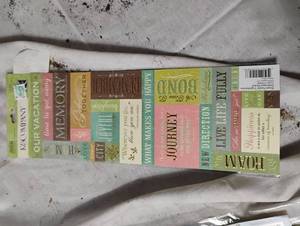 lot 34419 image: Scrapbooking and paper crafting supplies