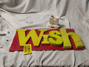 lot 34455 image: Wish, wall art