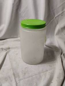 lot 34459 image: 3 quart plastic food canister