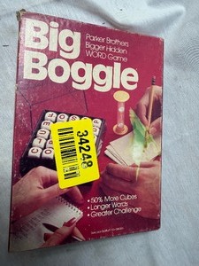 lot 34248 image: Big Boggle Parker Brothers Game