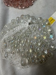 lot 34251 image: Purple Bucket Clear marbles and Pink Marbles