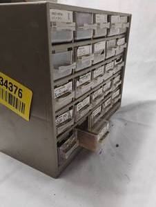 lot 34376 image: Multi-Drawer small organized cabinet, Full with Bolts and screws