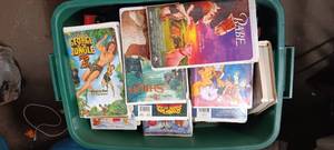 lot 34485 image: Multiple VHS Tapes