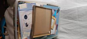 lot 34489 image: misc of home decor and picture frames