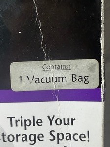 lot 34327 image: jumbo vacuum-seal 35x 48