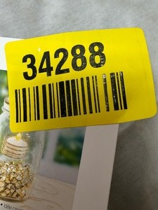 lot 34288 image: Gold mason jar led tea light holder