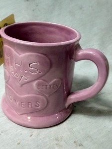 lot 34298 image: pink cup