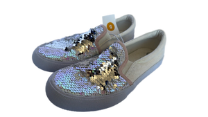 Cat & Jack Iridescent Sequin Slip-On Sneakers