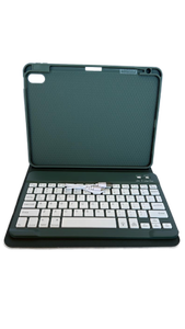 lot 661 image: Harvopu iPad Air 4 Wireless Keyboard Case - Pine Green