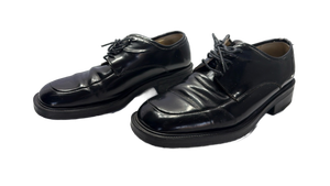 lot 669 image: Skechers Black Patent Leather Oxford Dress Shoes size 45