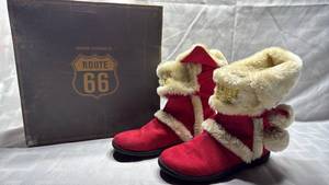 lot 722 image: Route 66 Isabella Womens Fur-Lined Slippers size 8 M
