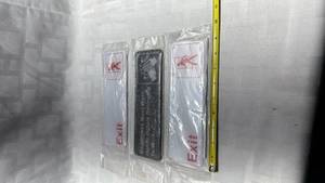 lot 732 image: Update International Symbol Signs Set - New Stock