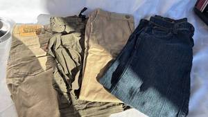 Levi's Carter's Kids Pants Lot of 4 Sizes 12 and 14