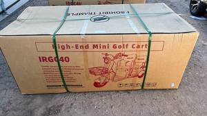 lot 10104 image: High-End Mini Golf Cart IRGC40&nbsp