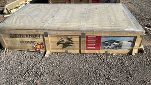 lot 10115 image: SDLanch 20x30 All-Steel Carport with Enclosed Sidewalls SDLC2030FT