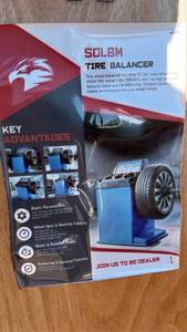 lot 10116 image: SOLEM Tire Balancer