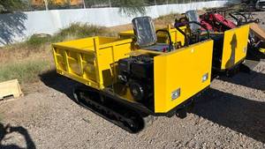 lot 10117 image: Crawler Dumper with Seat 1500kg Capacity