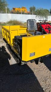 lot 10120 image: Crawler Dumper with Seat  1500kg Capacity