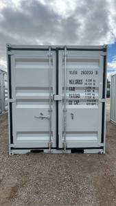 lot 10402 image: Shipping Container w door and window