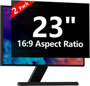 lot 101757 image: 2-Pack  23-Inch Computer Privacy Screen for 169 Monitor