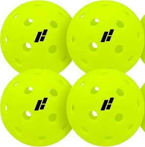lot 201626 image: CORE Pickleball-IMPACT40  Outdoor Pickleball Balls - Durable, Regulation Size - USAPA Approved & Offical Brand-Pickleball World Cup (4 Pack)