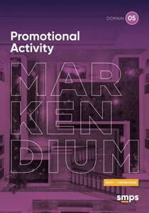 lot 201632 image: Domain 5 Promotional Activity MARKENDIUM SMPS Body of Knowledge