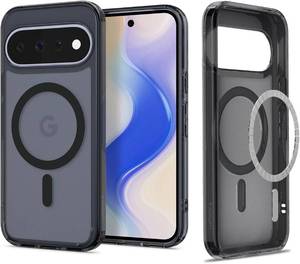 lot 201644 image: Spigen Ultra Hybrid MagFit for Google Pixel 11 Case, Frost Black