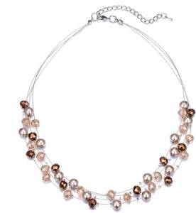 lot 201652 image: Layered Choker Freshwater Pearl Necklace - Fashion Jewelry Necklace Gifts For Women
