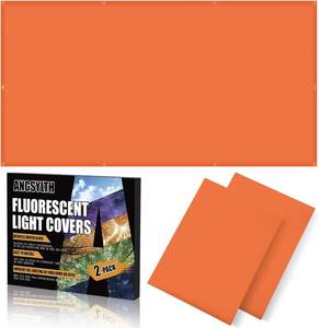 lot 201653 image: ANGSYLTH 2 Pcs Fluorescent Light Covers, 4x2 Feet Covers for Ceiling Lights