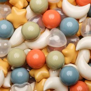 lot 201693 image: TRENDPLAY Star Ball Pit Balls Set Vibrant Mix of Shapes - 50 Mix Stars Moon Shapes for Kids, Perfect for Parties, Playtime