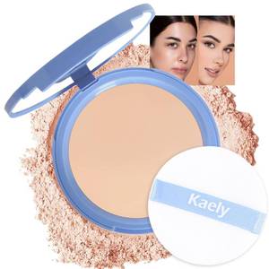 lot 301681 image: evpct Oil Control Pressed Face Powder Compact for Women, Translucent Setting Powder Makeup Foundation for Women, Waterproof Long Lasting Lightweight, polvo compacto de maquillaje, 130 True Beige