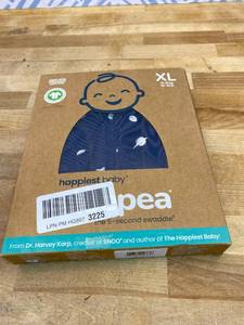 lot 401627 image: Happiest Baby Sleepea  5-Second Baby Swaddle Midnight Planets