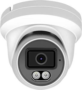 lot 401628 image: Marquis 8MP PoE IP Turret Dome Camera with MicrophoneAudio, IP Security Camera Outdoor Rated, 98ft IR Night Vision, Waterproof IP66, 108  Wide Angle 2.8mm Lens