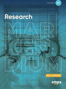 lot 401647 image: Domain 1 Research MARKENDIUM SMPS Body of Knowledge