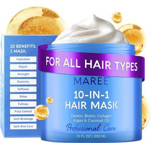 lot 401650 image: MAREE 10-in-1 Deep Conditioning Hair Mask for Damaged Hair Deep Conditioner