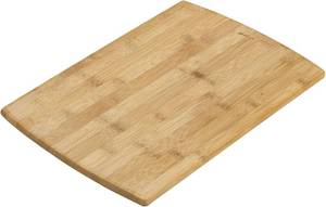 lot 401654 image: GoodCook Everyday 10 x 14 Bamboo Cutting Board, Durable Edge-Grain Wood, Moisture-Resistant, Knife-Friendly, Wooden Chopping Board for Kitchen, Low-Maintenance, Natural Bamboo