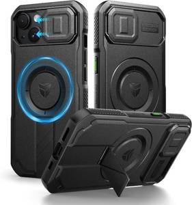 lot 401677 image: Dexnor for iPhone 1314 Case with Slide Camera Cover, 6.1 inch Black