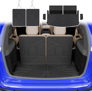 lot 111806 image: Trunk Mat & Backrest Mats for 2021-2026 2027 Jeep Grand Cherokee L