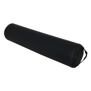 lot 211725 image: ForPro Professional Collection Full Round Bolster, Black, Oil and Stain-Resistant for Massage & Yoga, 6 R x 26 L