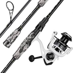 lot 411577 image: Sougayilang Fishing Rod and Reel Combo, Stainless Steel Guides Fishing Pole with Spinning Reel Combo for Bass Fishing