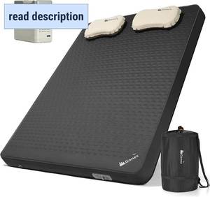 lot 311619 image: Retails for $180 Gonex 4 Self Inflating Sleeping Pad with Electric Pump, Camping Mattress