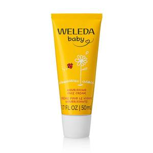 lot 59584 image: Weleda Baby Calendula Nourishing Face Cream, 1.7 Fluid Ounce, Plant Rich Moisturizer with Calendula and Lanolin - Retail $13