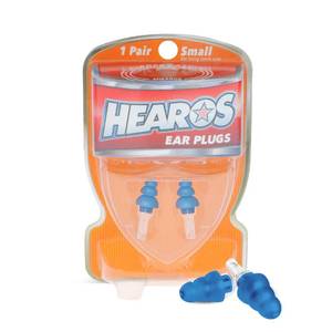 lot 59591 image: HEAROS High Fidelity Series Ear Plugs with Free Case, NRR 12, 1 Pair, Silicone, Hypoallergenic (311) - Retail $16