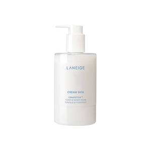 lot 59620 image: LANEIGE Cream Skin Face Hydrating Milky Toner Lightweight Refillable Korean Toner & Moisturizer with Ceramides & Peptides for Soothing Hydration & Barrier Support  Korean Skin Care, Jumbo, 320 ml - Retail $48