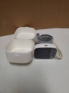 lot 59622 image: Oklar Wrist Blood Pressure Monitor, FDA Cleared Rechargeable BP Machine - Retail $26