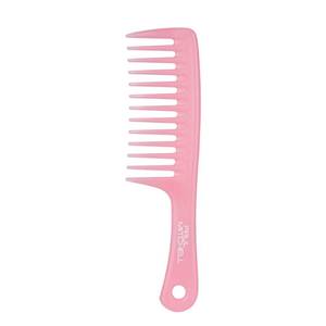 lot 59624 image: Paul Mitchell Detangler Comb, Wide Tooth Comb Detangles Wet or Dry Hair, Guava Pink - Retail $6