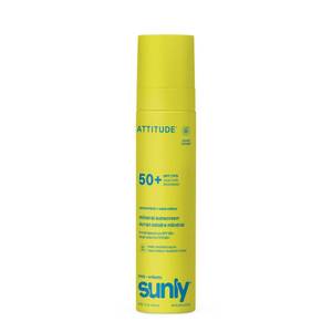 lot 59644 image: ATTITUDE Kids Mineral Sunscreen Lightweight Lotion SPF 50, Broad Spectrum Zinc Oxide, EWG Verified, Non-Nano, Water-Resistant, Non-Greasy for Face & Body, Unscented, 3 Oz - Retail $25