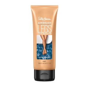 lot 59646 image: Sally Hansen Airbrush Legs Leg Makeup Lotion  Easy Application, Flawless-Looking Legs, Water-Resistant, Transfer-Proof  Light  Subtle Sun-Kissed Finish - Retail $11
